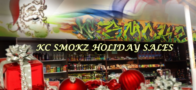 holiday sale at KC SMOKZ